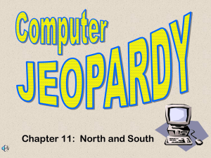 Jeopardy for chapter 11