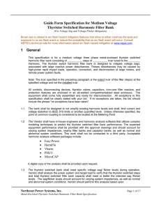 Click to download the NEPSI Thyristor Switched Harmonic Filter Banks - Without Power Factor Correction in Word Format