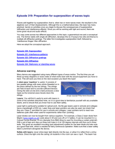 Episode 319: Preparation for superposition of waves topic (Word, 89 KB)