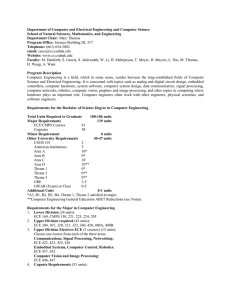 Program Description (Computer Engineering)