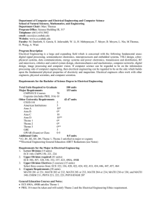 Program Description (Electrical Engineering)