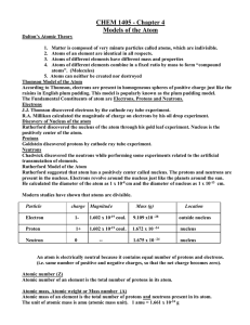 CHEM 1405 CHAPTER 4.doc