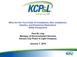 What are the True Costs of Compliance, Non-compliance, Utility Perspective