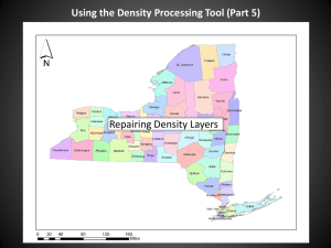 Using the Density Processing Tool (Part 5) Repairing Density Layers