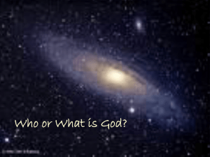 Who/What is God?