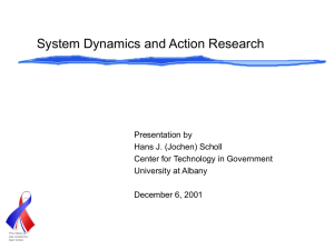 System Dynamics and Action Research