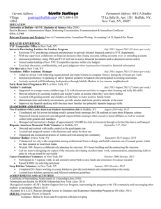 Resume Attachment