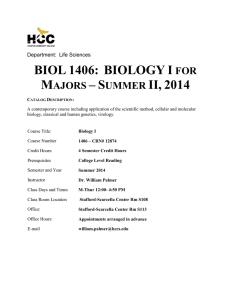 Biol 1406 Syllabus M-Th 12;00-4;50 Sum14.doc