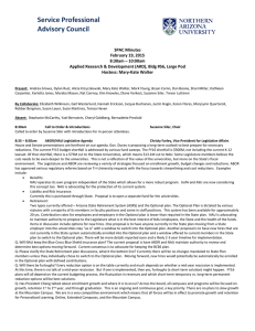 SPAC Minutes February 2015