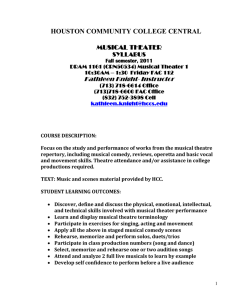 SYLLABUS FOR MUSICAL THEATER 1[1].doc
