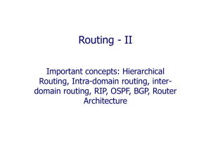 Routing, Cont'd. PowerPoint