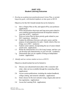 1270 Student Learning Outcomes