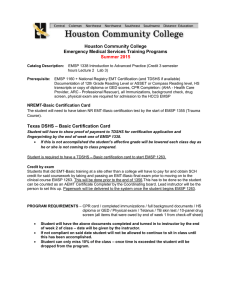 EMSP 1338, 1356, 1355 Syllabus - Summer 2015.doc