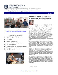 Spring 2010 Newsletter