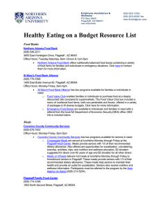 Healthy Eating on a Budget Resources