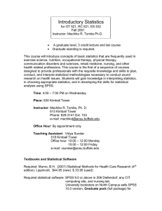 Introductory Statistics