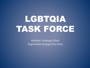 LGBTQIA Task Force PowerPoint