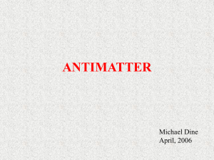 Popular Talk: AntiMatter