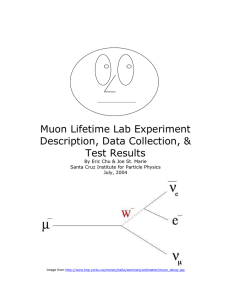 muon lifetime experiment paper