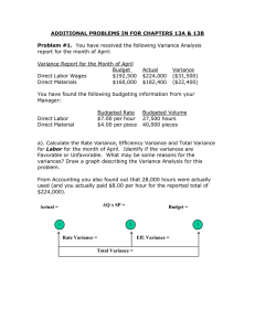 Additional Homework for Chapter 13