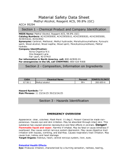 data doc isopropanol anhydrous safety material sheet methanol msds