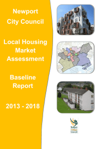 Local Housing Market Assessment, Newport City Council, 2013