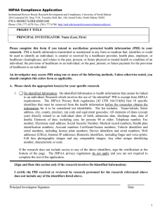 HIPAA Application Form