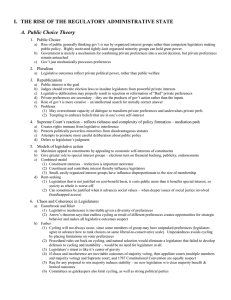 I.  THE RISE OF THE REGULATORY ADMINISTRATIVE STATE