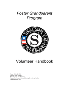 Volunteer H andbook