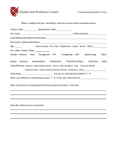 Counseling Intake Form PDF