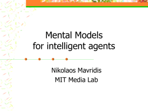 Mental Models for Intelligent