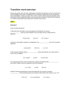 Transition+word+exercises 1.doc