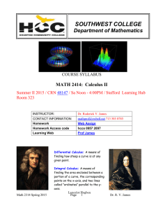 Calculus II_Syllabus.doc