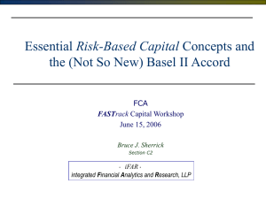 Essential Risk Based Capital