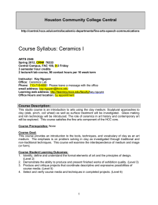 hcc ceramics I syllabus template.doc