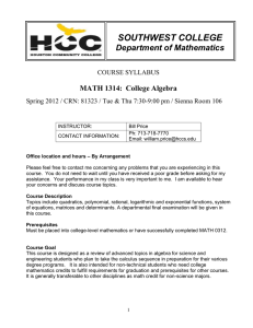 Math 1314 Syllabus Spring 2012.doc