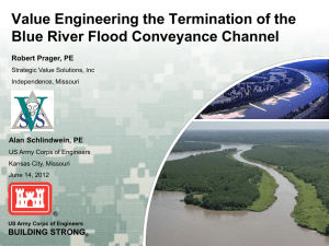 Blue River Flood Control Channel by Alan Schlindwein, USACE