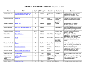 Artists as Illustrators Collection