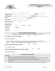 CSUEU Employee Rating Form