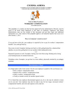 Worker's Compensation Declaration (DOC)