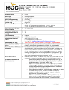 PHYS 1402 Summer I 2012, Stafford Campus Course Syllabus New Version.doc