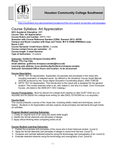 Arts 1301 Summer II 2013 Syllabus.doc