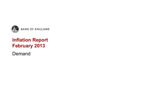 Inflation Report February 2013 Demand