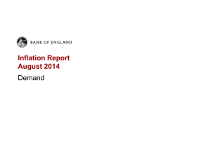 Inflation Report August 2014 Demand