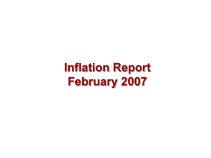 Inflation Report February 2007