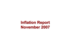 Inflation Report November 2007