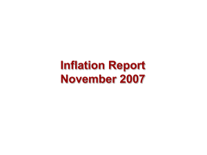 Inflation Report November 2007