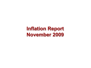 Inflation Report November 2009