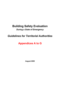 Appendices to the Guidelines