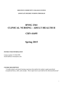 RNSG 2361 Clinical Nursing Spring 2015.pdf.doc